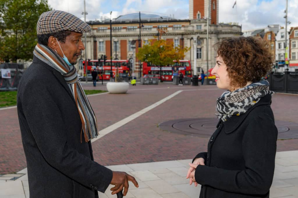Publicity photos Luisa Porritt Lib Dem mayoral candidate headshots portraits