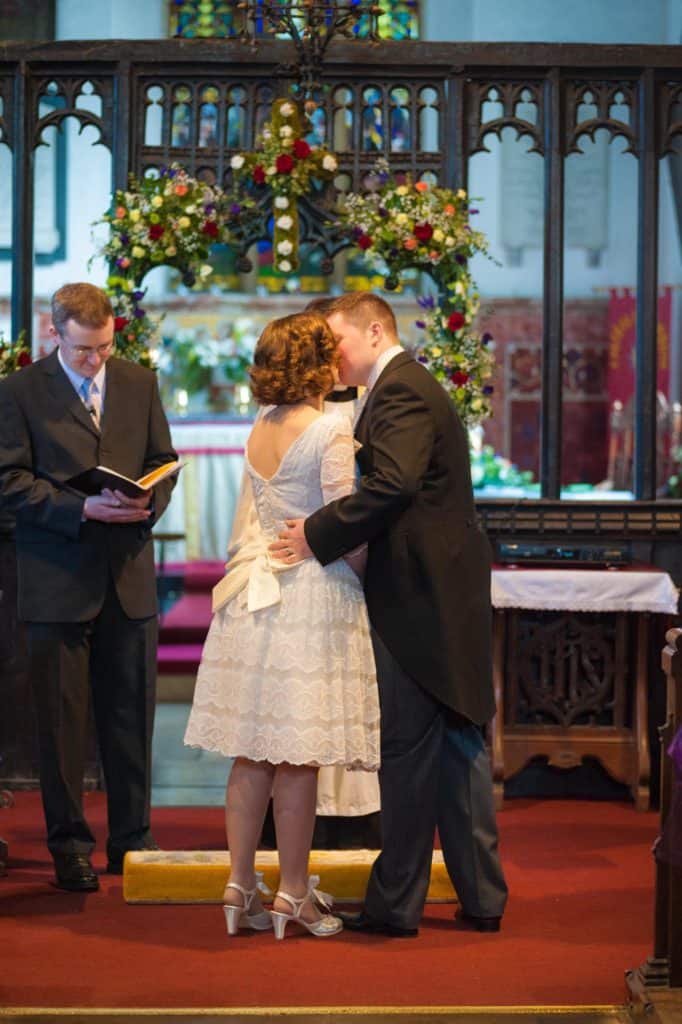 The Kiss Bedfordshire wedding Bromley based photographer