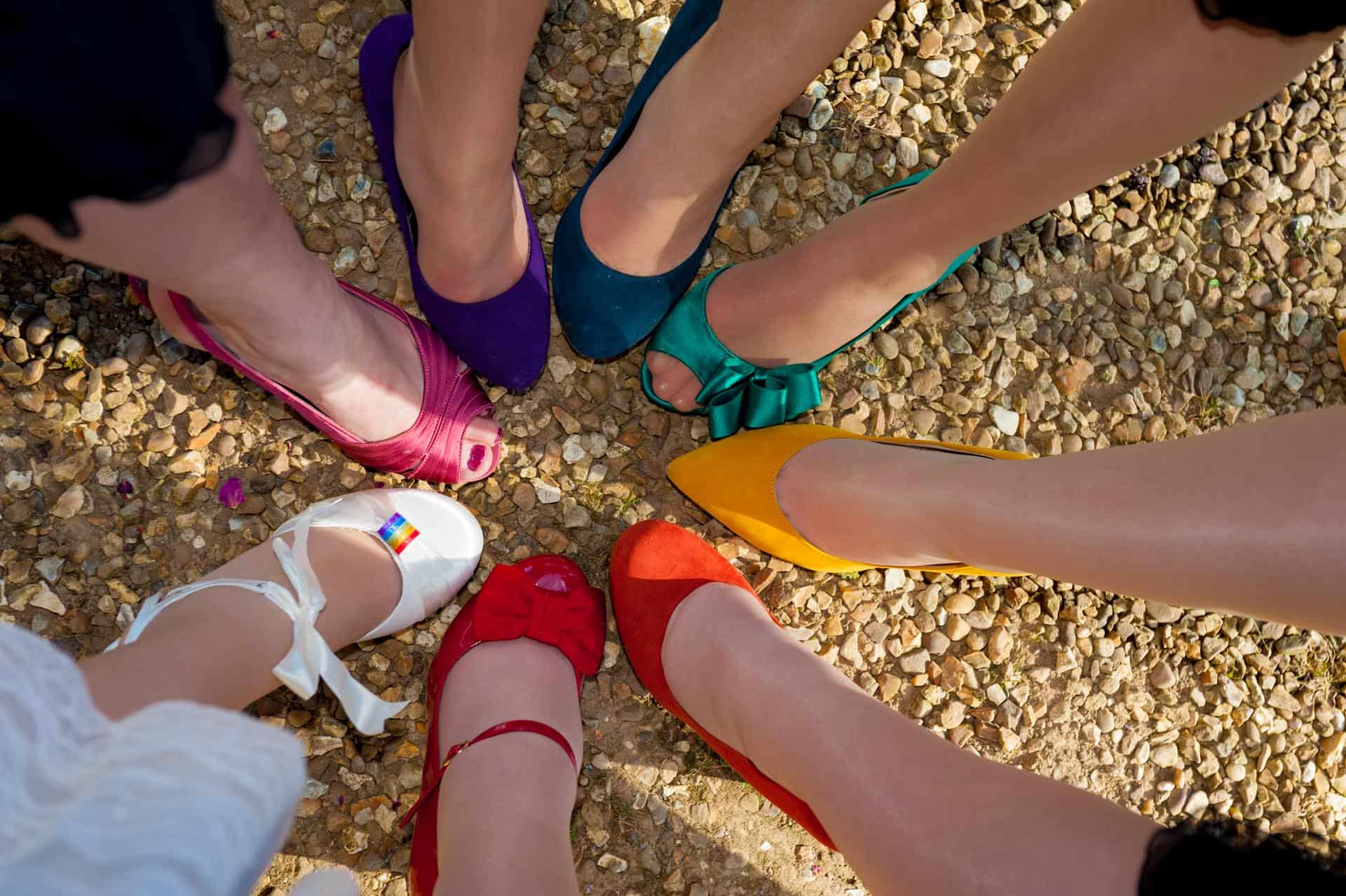 WEDDING THEMES & COLOUR SCHEMES: RAINBOW THEME