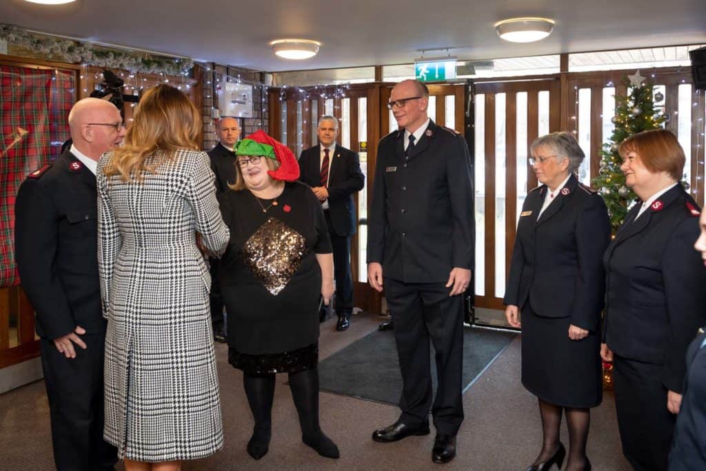 Clapton SA Melania Trump visit Andrew King Photo 191204 112757a_1