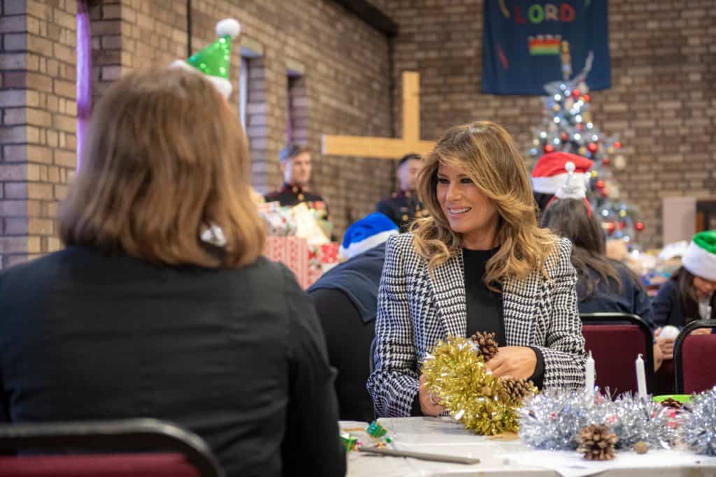 Clapton SA Melania Trump visit Andrew King Photo 191204 113127 (3)b