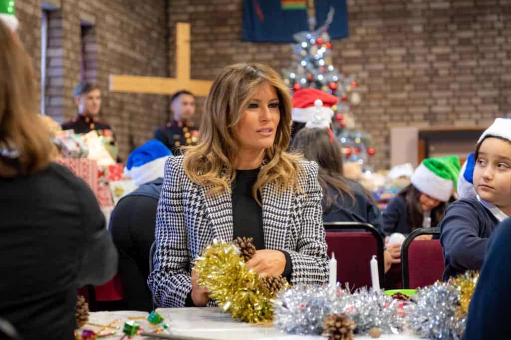 Clapton SA Melania Trump visit Andrew King Photo 191204 113130a