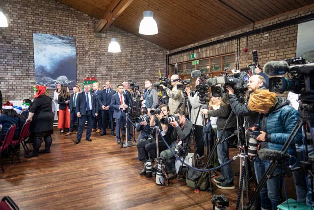 Clapton SA Melania Trump visit Andrew King Photo 191204 113407b