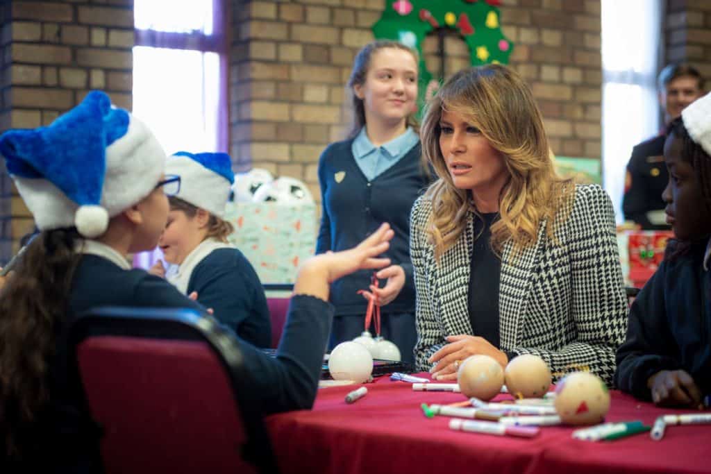 Clapton SA Melania Trump visit Andrew King Photo 191204 114951b