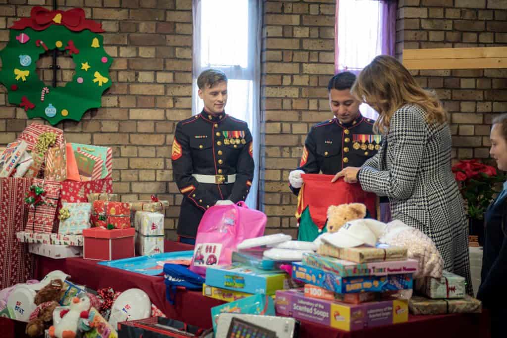 Clapton SA Melania Trump visit Andrew King Photo 191204 115115b