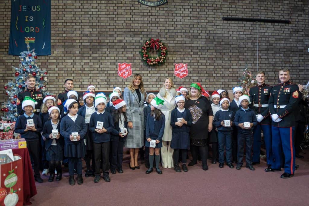 Clapton SA Melania Trump visit Andrew King Photo 191204 120214b