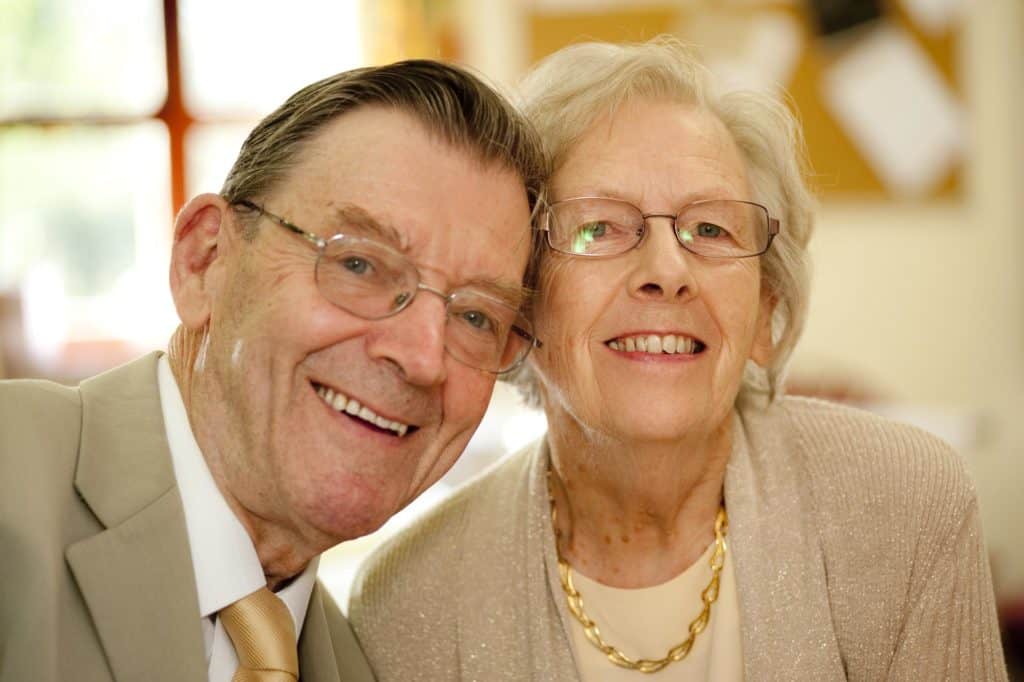 Golden Wedding party celebration