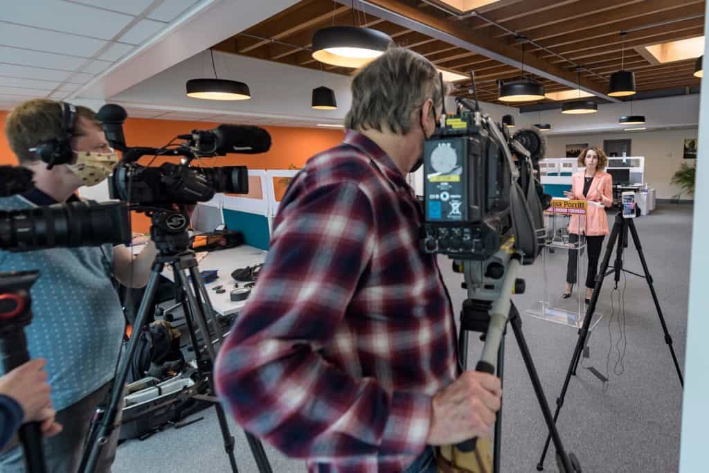 London Lib Dems manifesto launch Luisa 210415 121951a