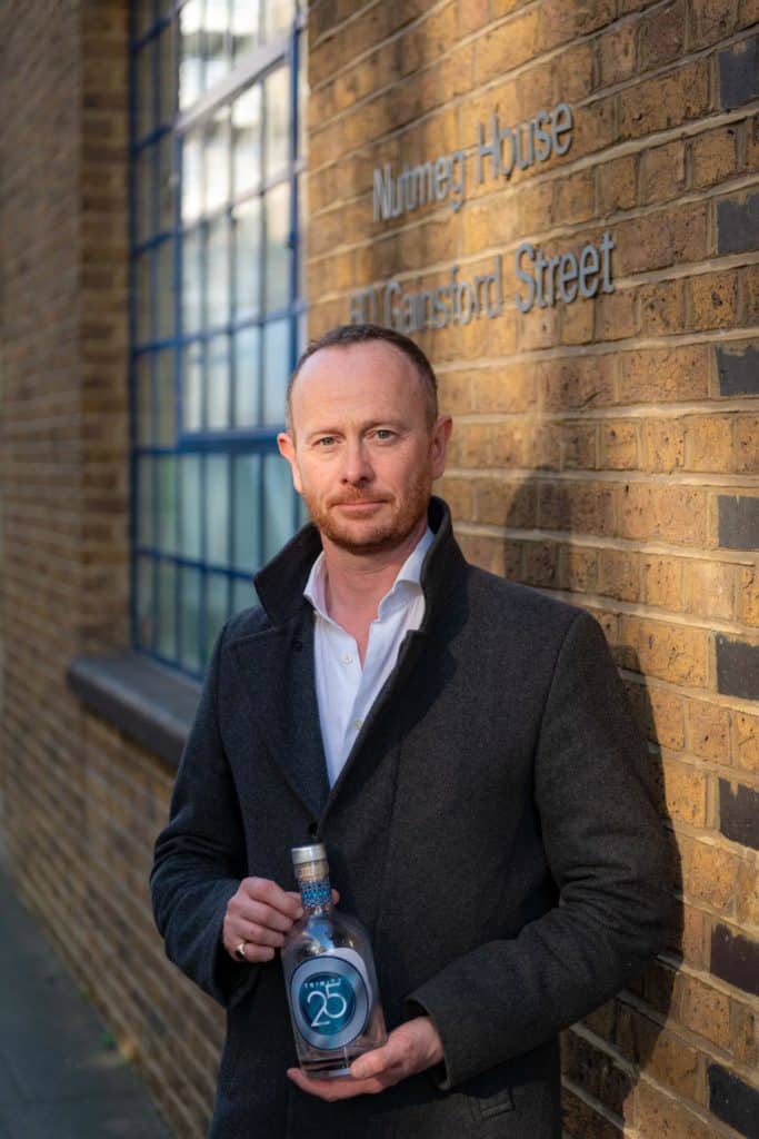Nick Johnson Trinity 25 Spirit of Bermondsey London product photographer
