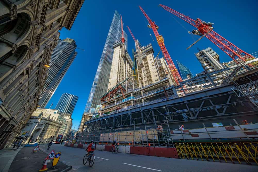 building London cityscape Bishopsgate