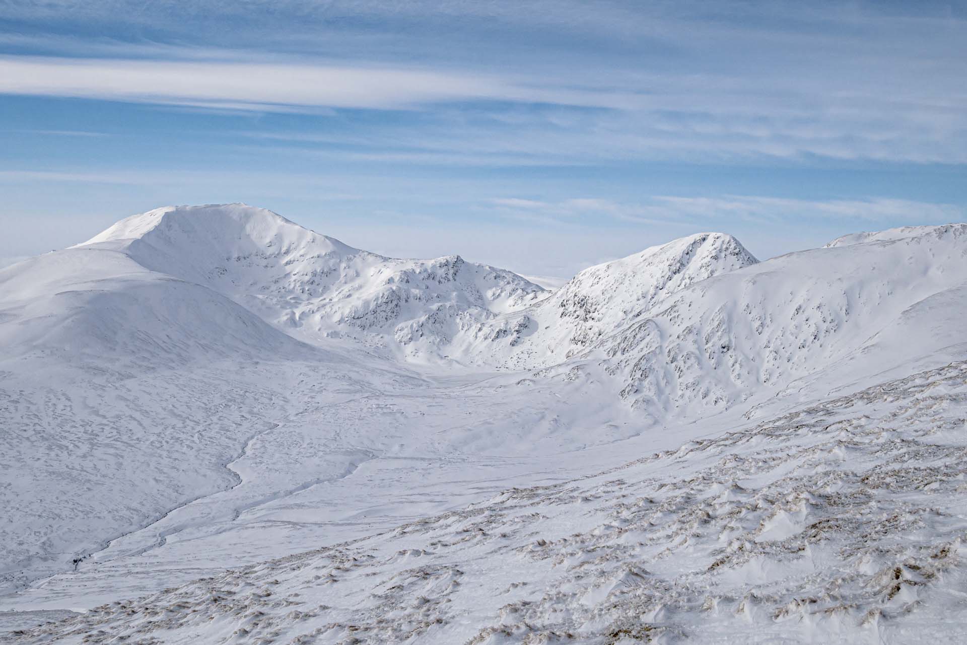 hill-walkers cameras and lenses Ben Lawers An Stuc