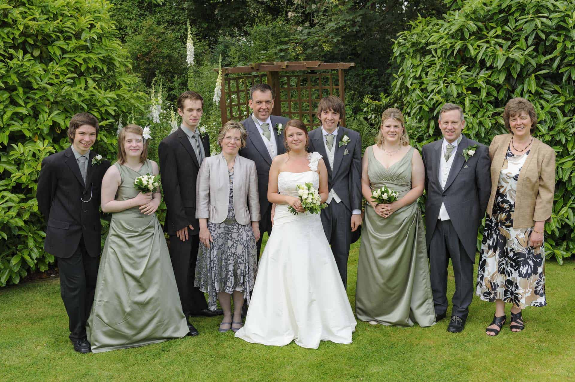 family group photo London wedding photographer photography groups guests 155038