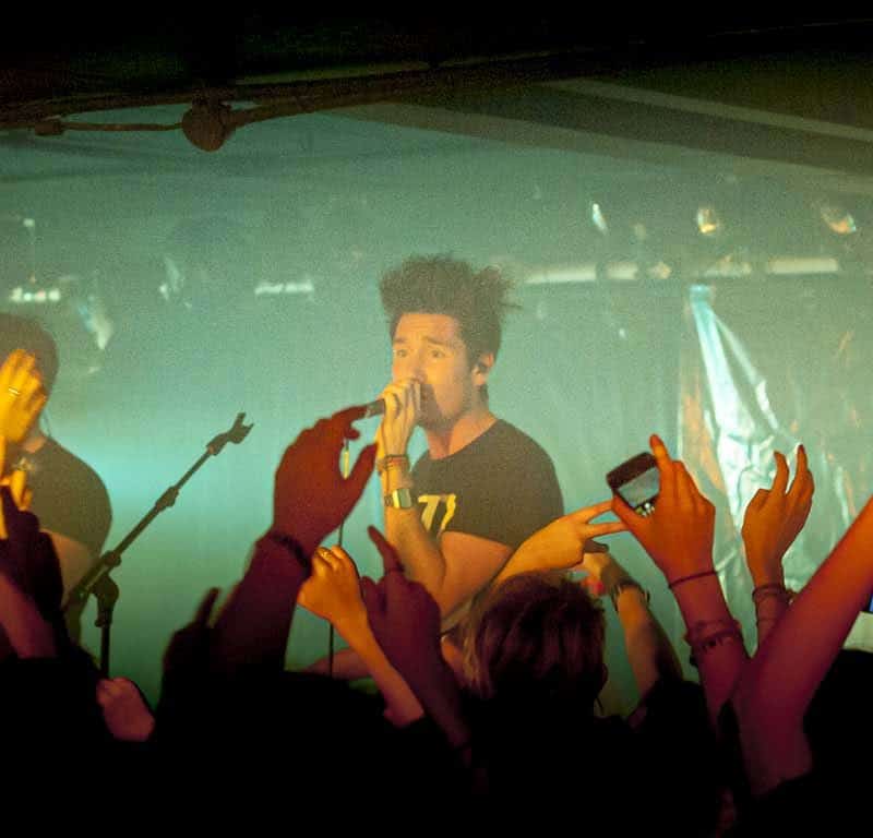 photographing live music 2 at the gig Bastille Komedia Brighton looking after your gear