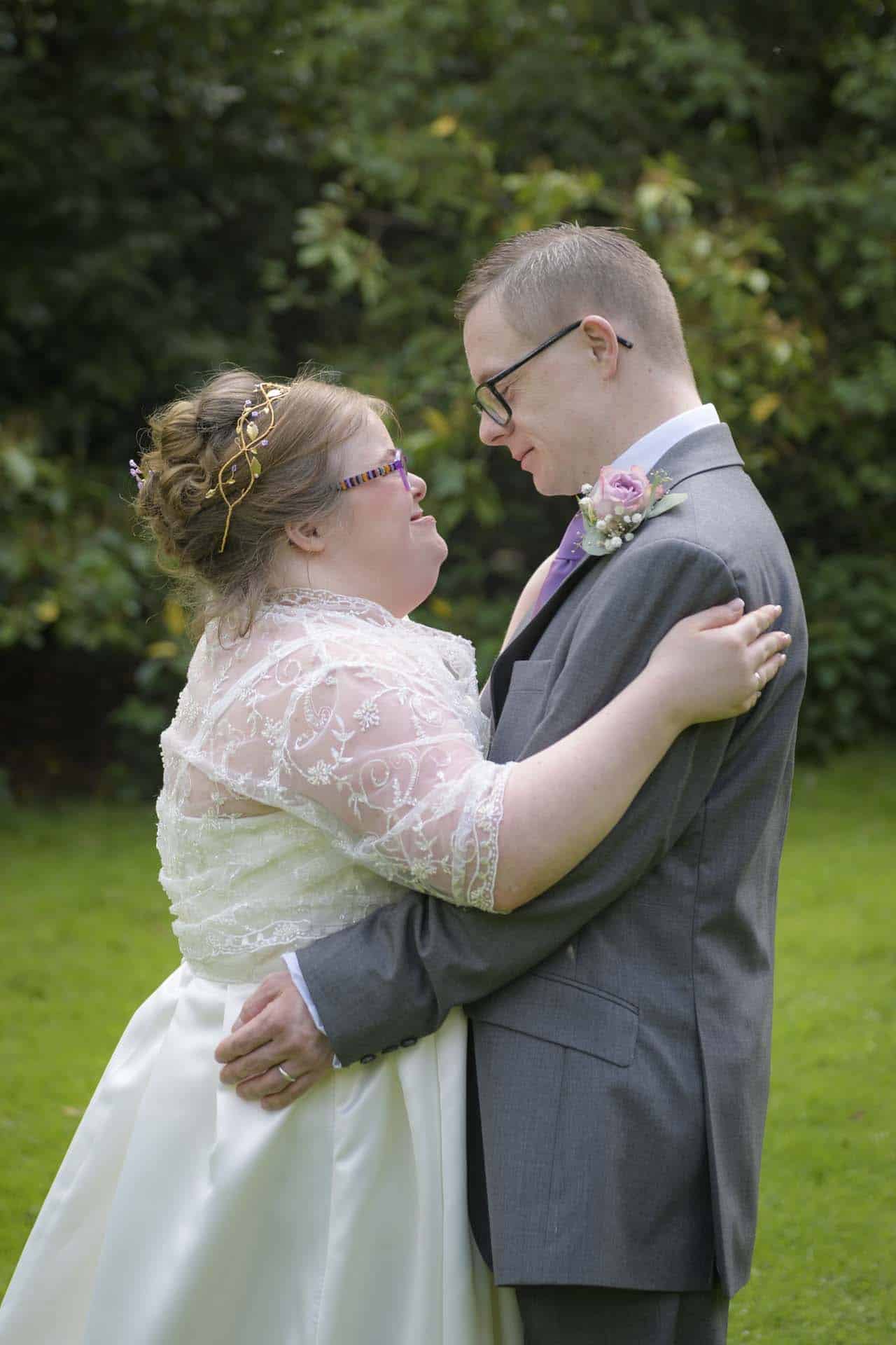 James Heidi wedding Coventry London wedding photographer Camberwell Down's syndrome