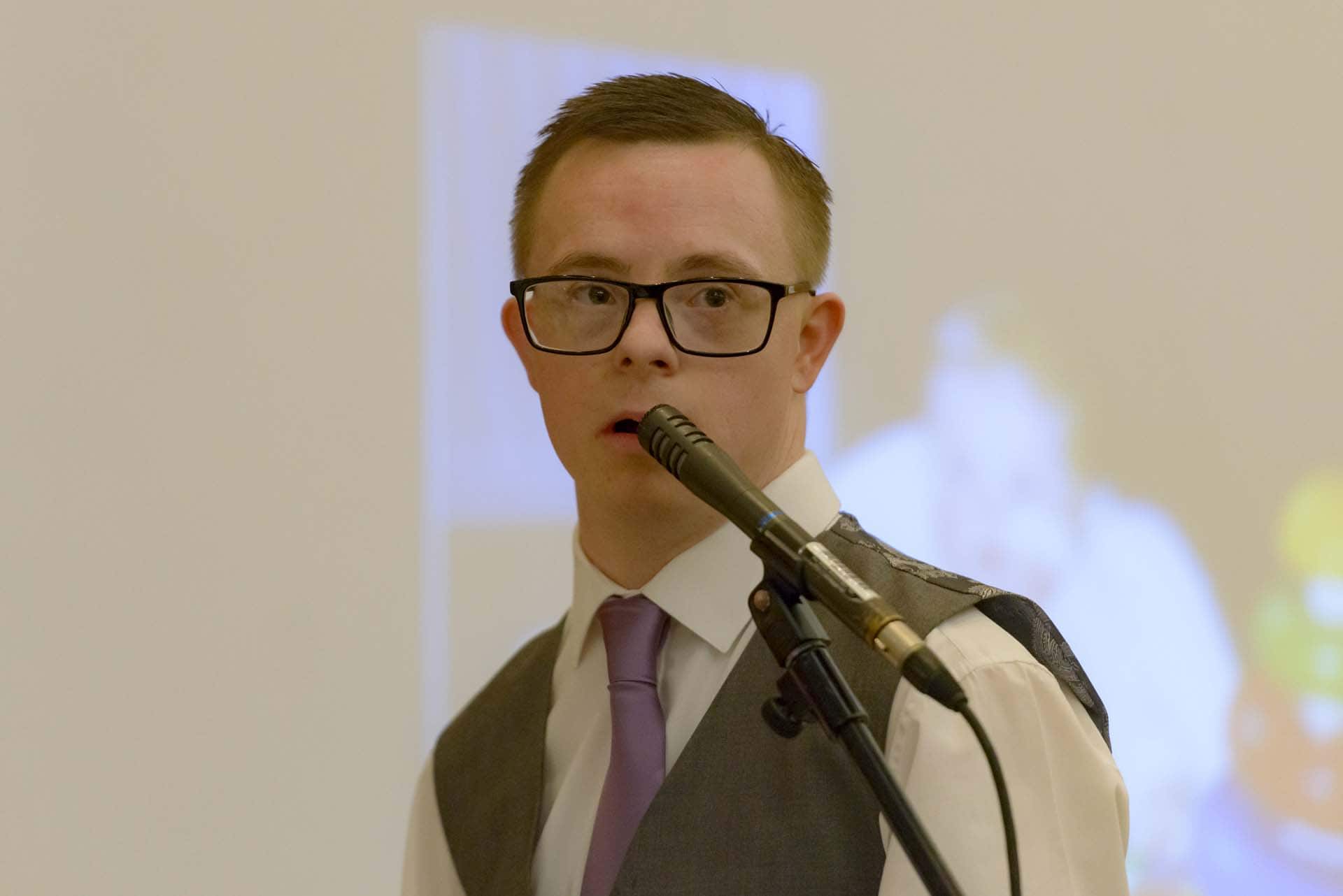 James Heidi wedding Coventry down's syndrome camberwell