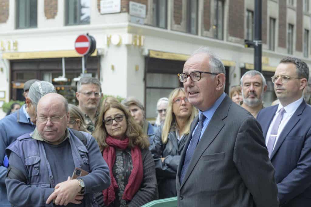 Stolperstein Ada van Dantzig Soho London 30 May 22 110630 (1) a