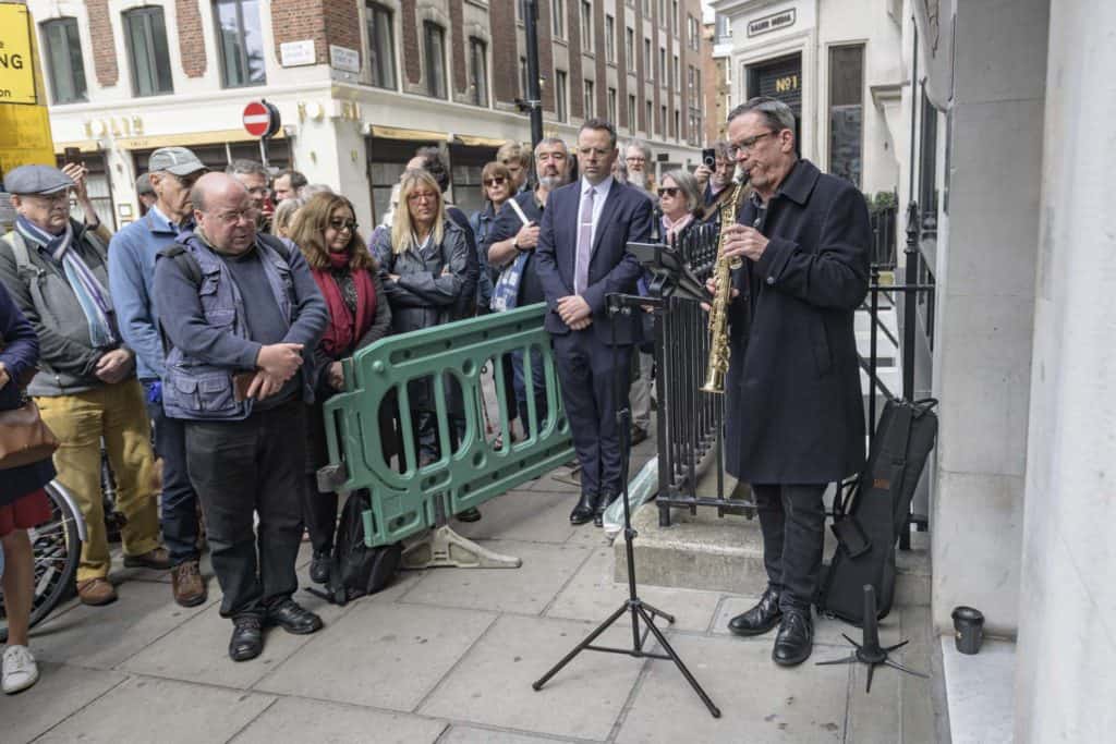 Stolperstein Ada van Dantzig Soho London 30 May 22 111553 a