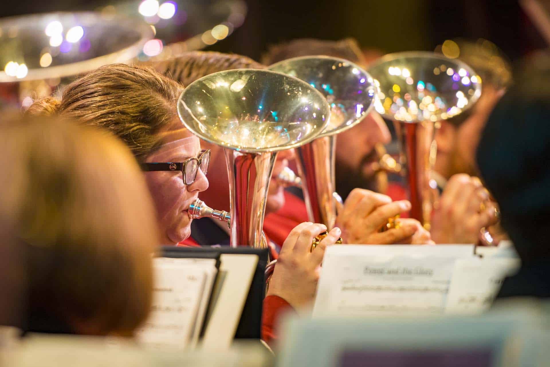 New York Staff band Salvation Army Hythe gig photography Exposure lighting gig photography