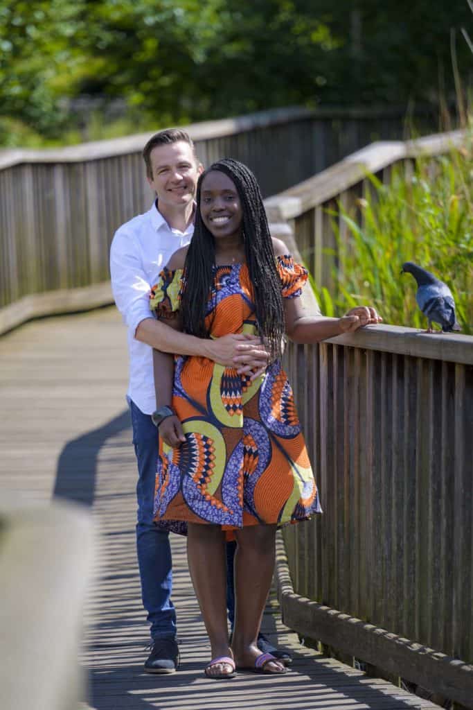 Neil and Abigail pre wedding South London wedding photographer camberwell headshots