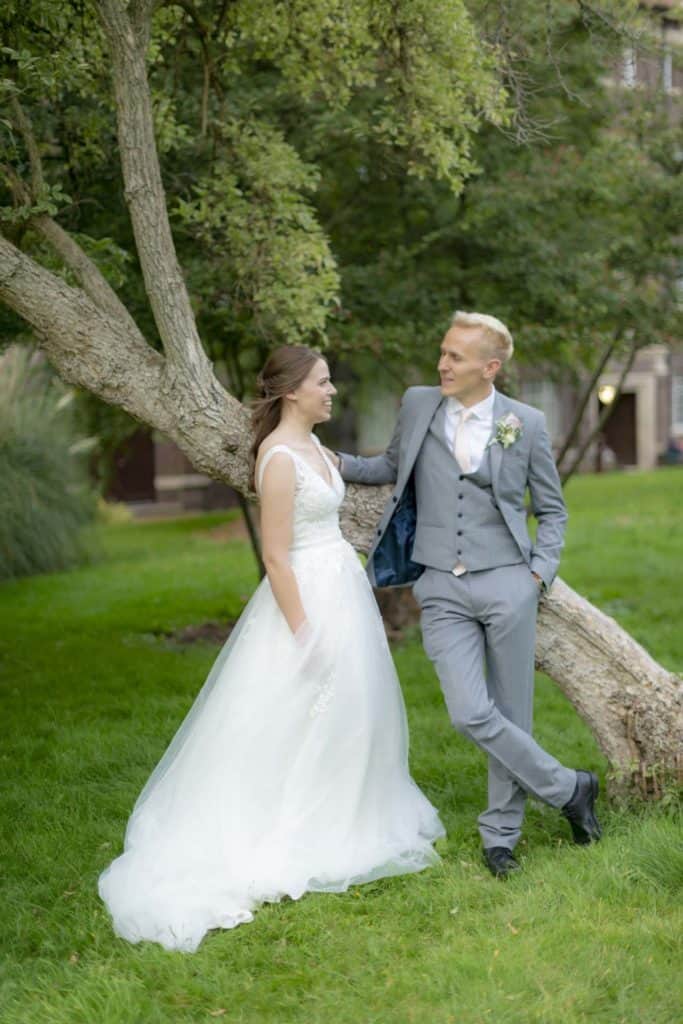 bride and groom Camberwell Wedding London