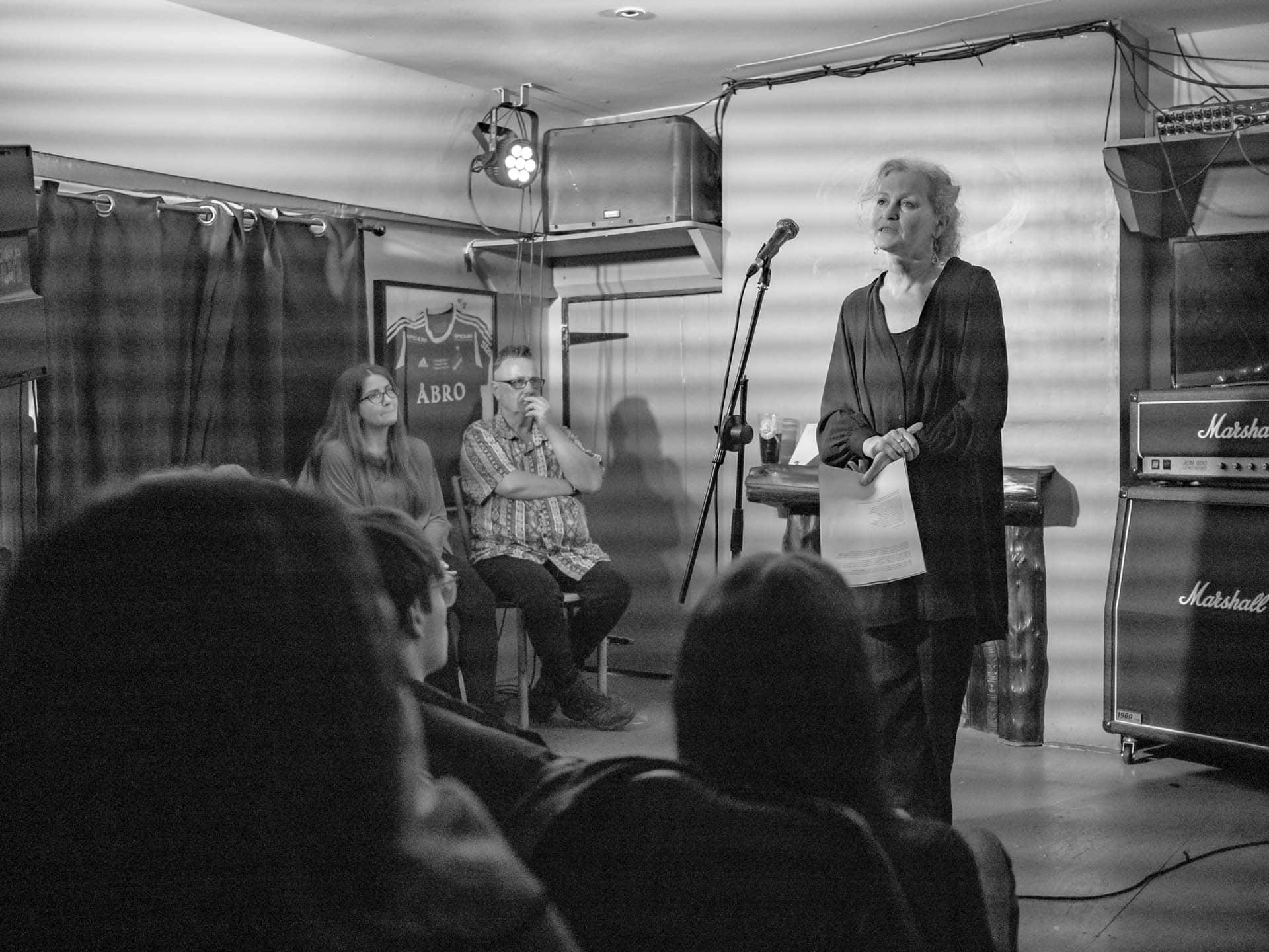 Pighog poetry Pipeline Brighton 230316 211310 Rachel Spence lumix g9 MFT micro four thirds electronic shutter