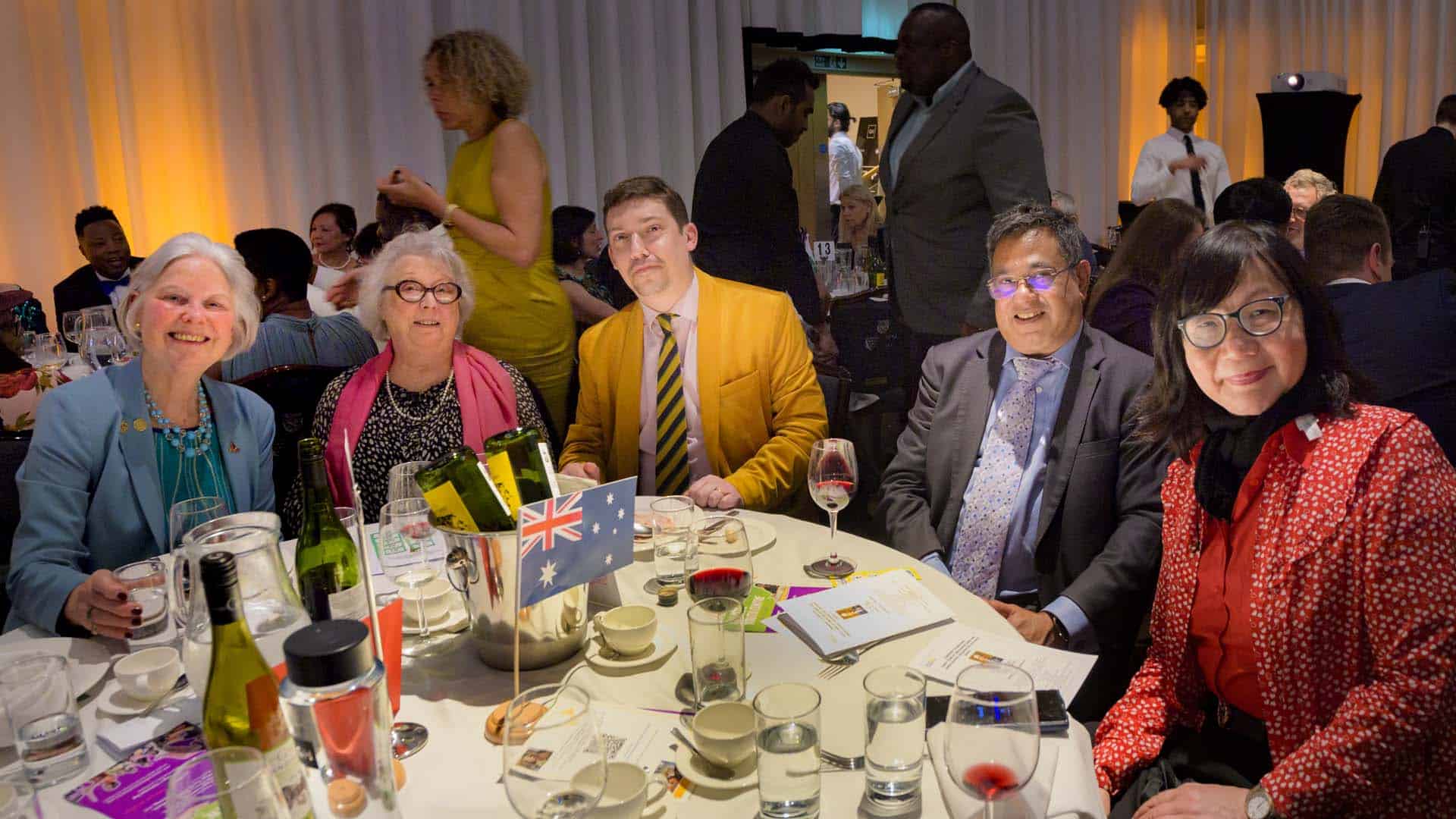Members of the National Liberal Club Lib Dems Simon Hughes 40th Glaziers HallBromley photographer Kent