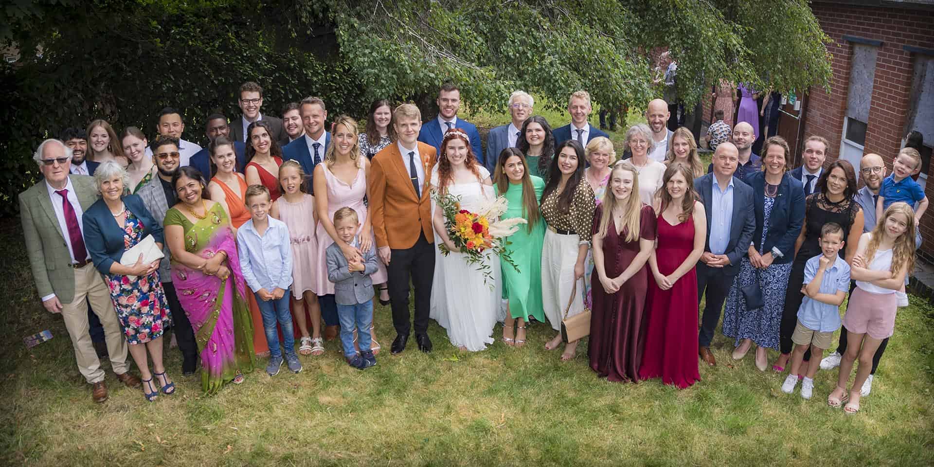 Coventry wedding Hillfields Church July 2023 article on extreme wide angle lenses