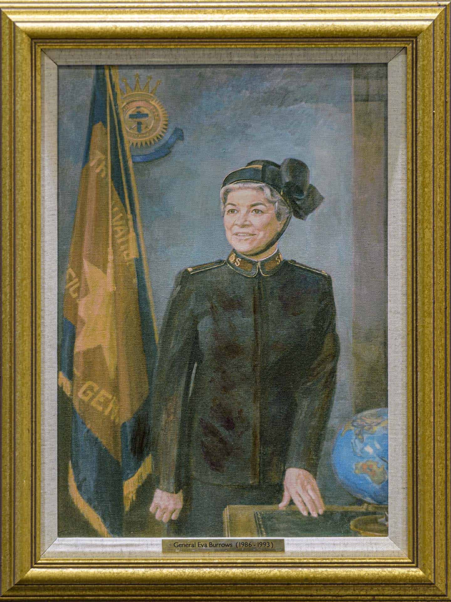 General Eva Burrows of the Salvation Army