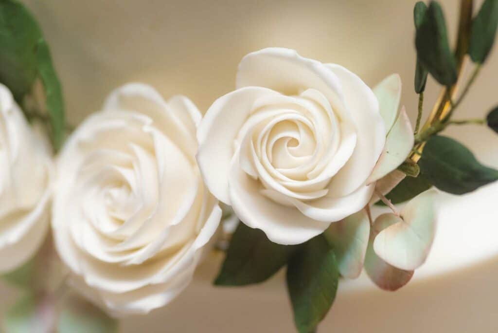 Three little birds bakery cake for Cumbria wedding