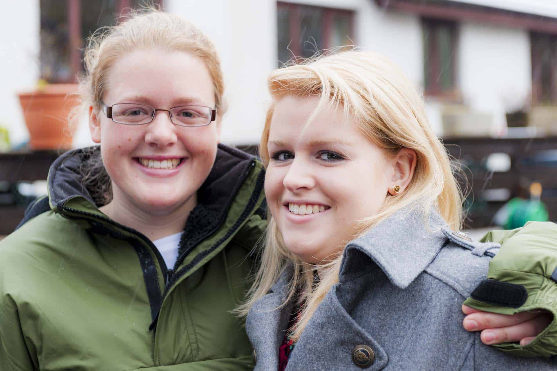 Bethan and Miriam wedding photography clients