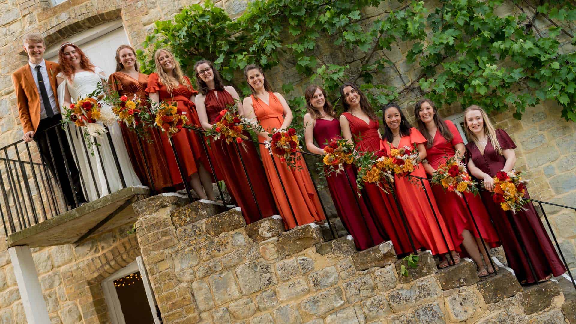 WEDDING THEMES & COLOUR SCHEMES: MISMATCHED BRIDESMAIDS