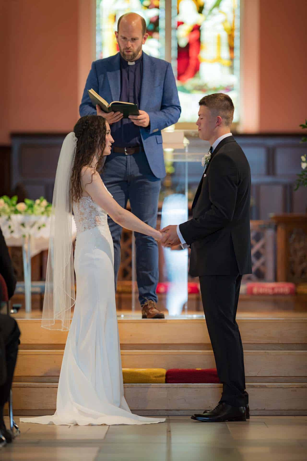 vows Holy Trinity Church Wallington Surrey wedding Bromley kent wedding photographer