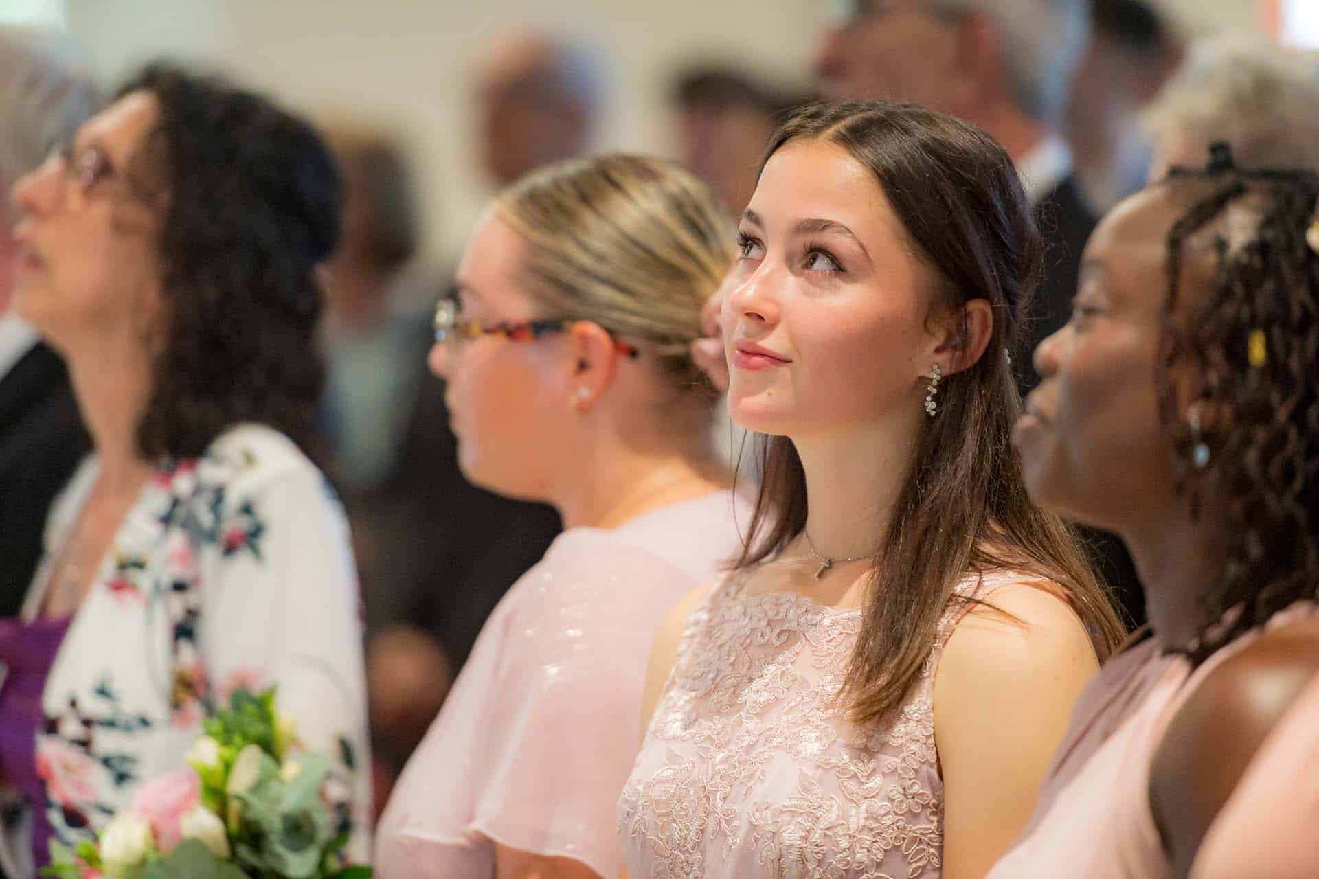 groom's sister bridesmaid Holy Trinity Church Wallington Surrey wedding Bromley kent wedding photographer