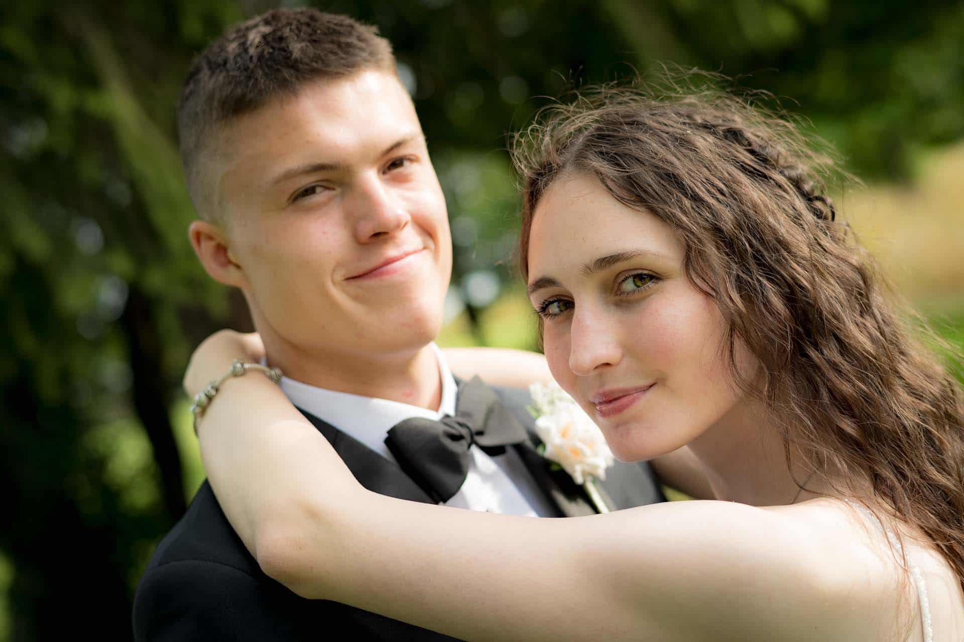 Bride and Groom portrait Wallington Surrey wedding chipstead golf club reception Bromley kent wedding photographer