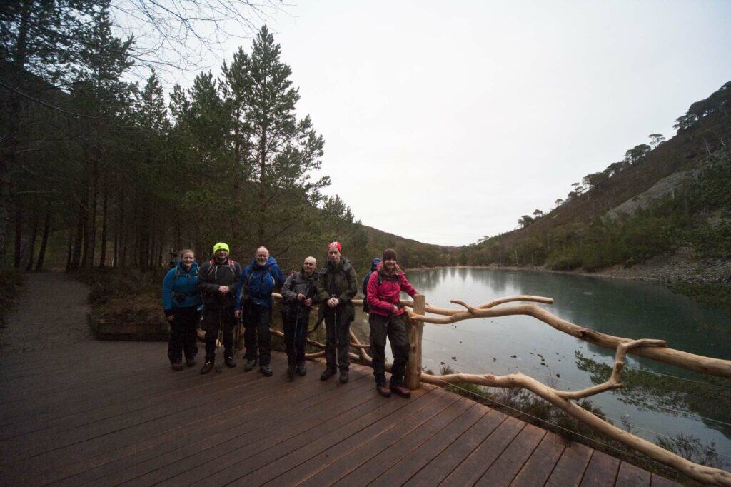 the gang after Bynack More.