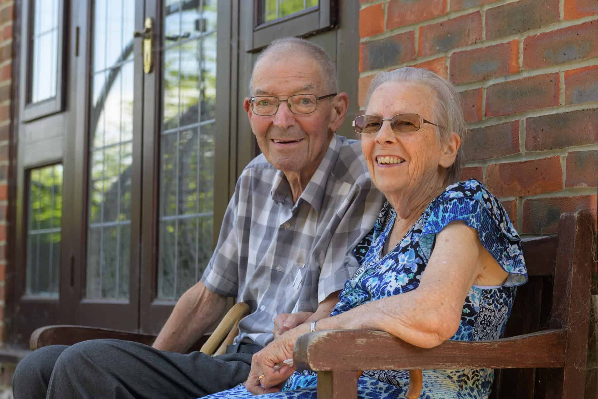 David and Carol King last photo together. Bromley photographer families facing loss