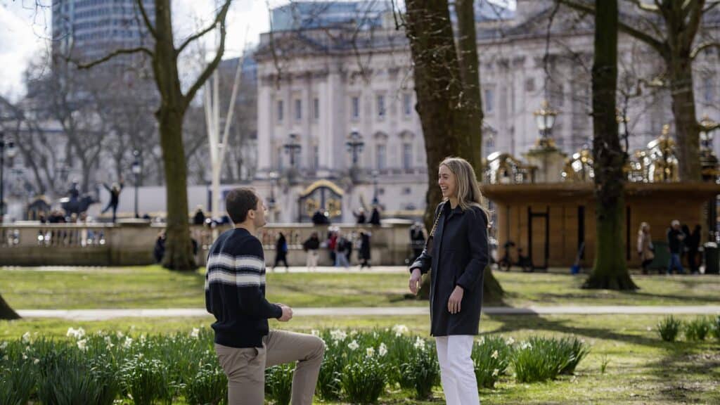 Proposal shoot Bromley london wedding photographer engagement header