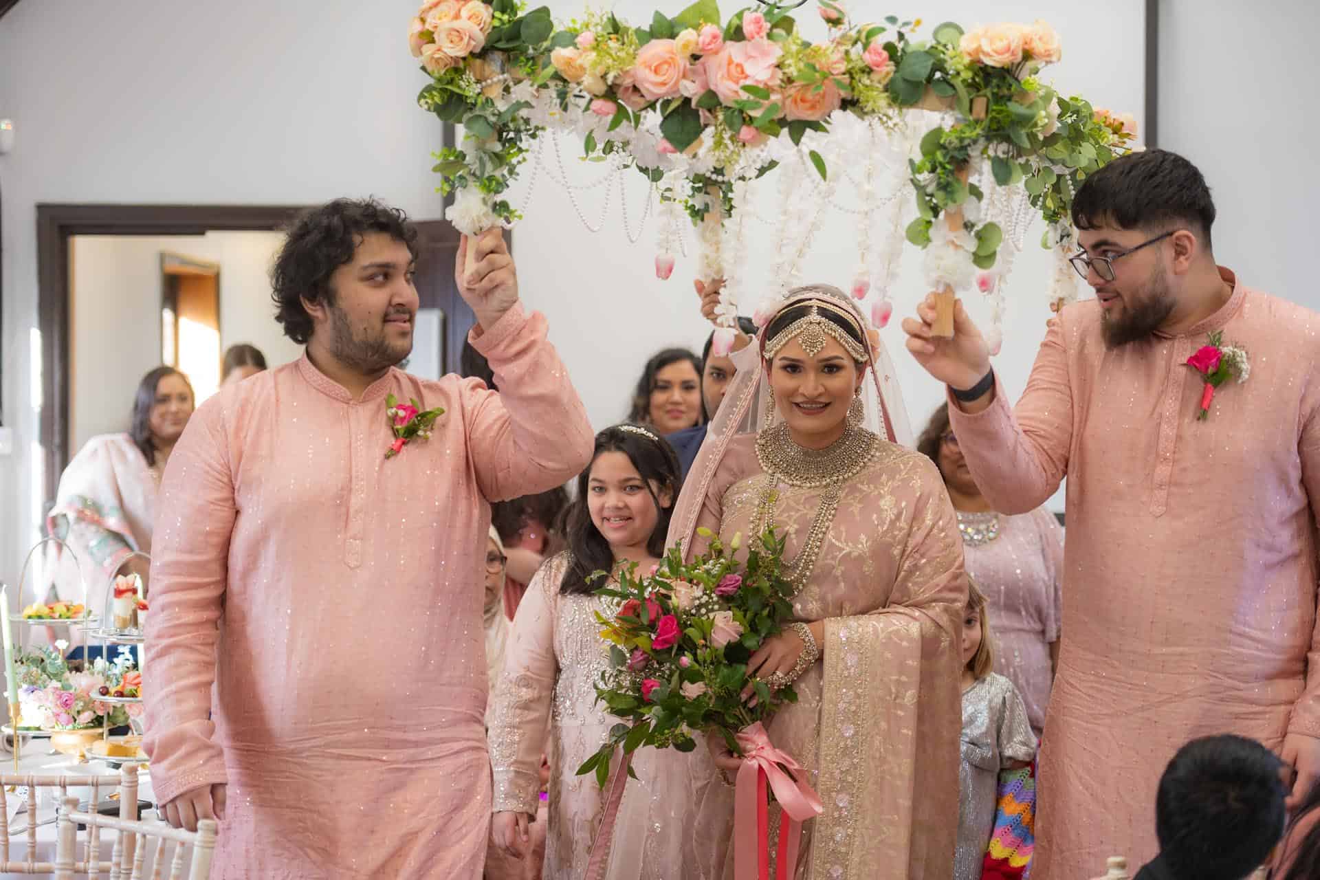 Bromley photographer at a Birmingham wedding the Nikkah and Sandwell