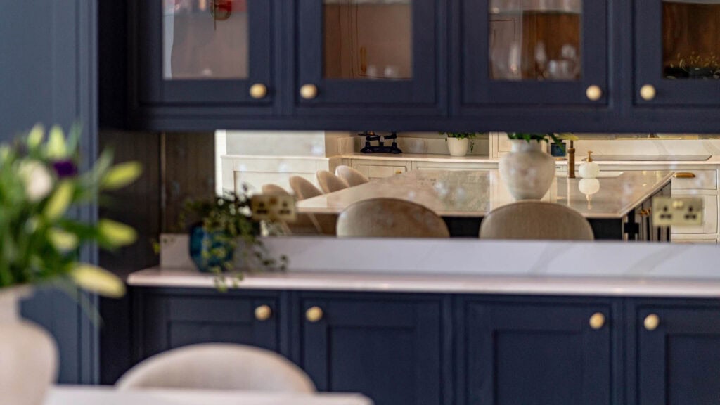 Interior photography in Surrey: Norden Kitchens Woldingham CQ Calacatta Gold 143751 a