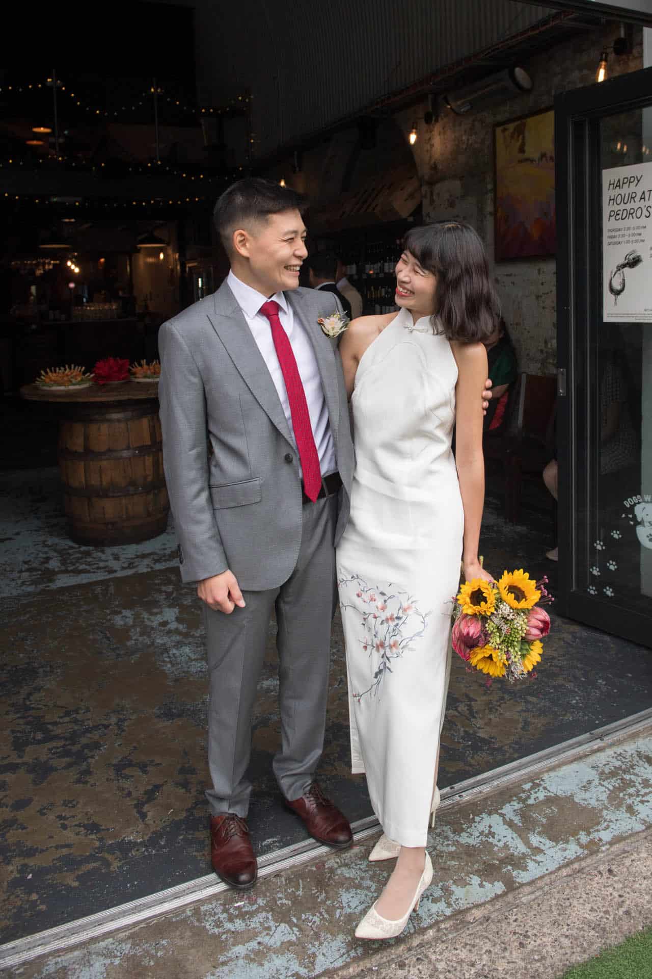Chelsea Old Town Hall wedding photographer Pedros Wine Bar 113754