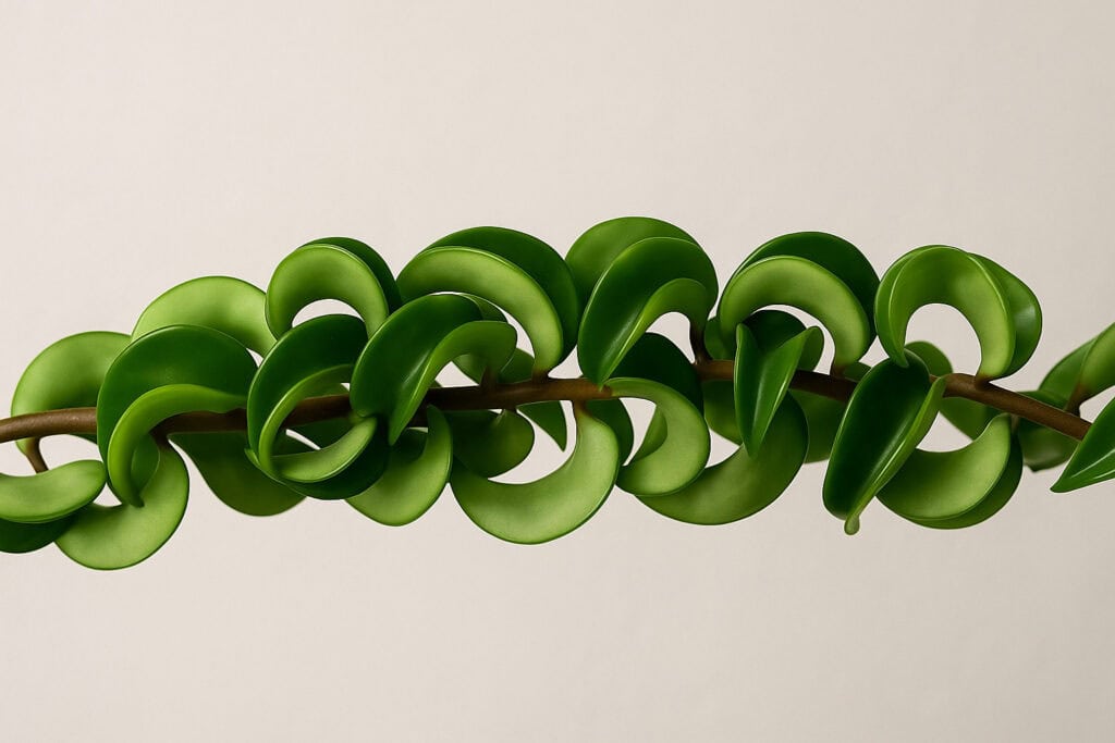 A hindu rope plant on the article How to Get a Hindu Rope Plant to Bloom (Step-by-Step)