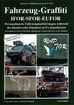 Tankograd 5042 Fahrzeug-Graffiti IFOR-SFOR-EUFOR