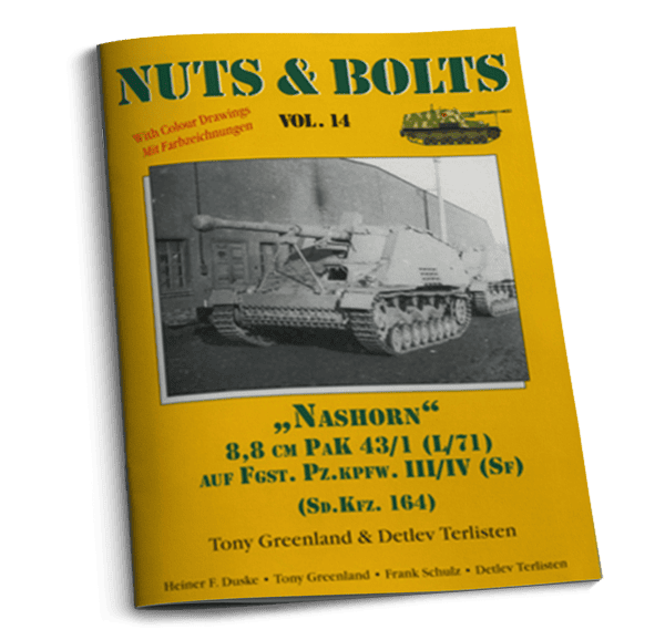 Nuts and Bolts Vol 14: Pz.Jäger Nashorn and 8,8 Pak 43/41 - Sd.Kfz. 164