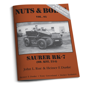 Nuts and Bolts Vol 5: Revised Sd.Kfz. 254 Saurer RK-7, Wheel-cumtrack vehicle