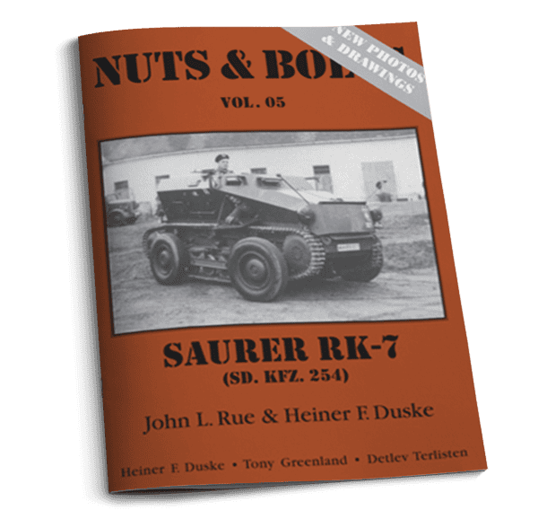 Nuts and Bolts Vol 5: Revised Sd.Kfz. 254 Saurer RK-7, Wheel-cumtrack vehicle