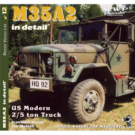 Green 12. M35A2 in detail