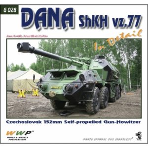 Green 28. DANA ShKH vz. 77 in detail
