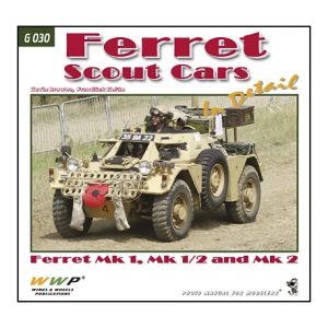 Green 30. Ferret Scout Cars in detail