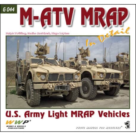 Green 44. M-ATV MRAP in detail