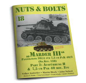Nuts and Bolts 18.Pz.Jäger Marder III H and Pak 40 - Sd.Kfz. 138